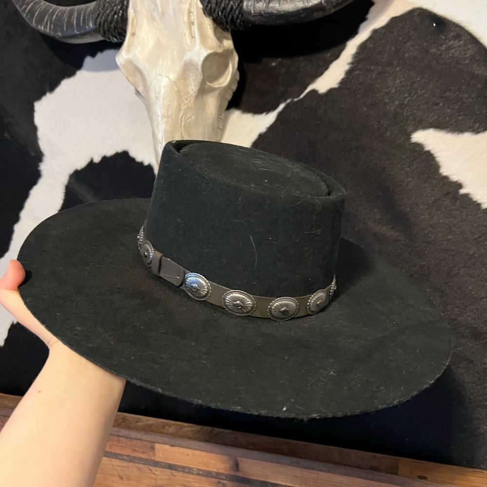 Men's Black Western Hat